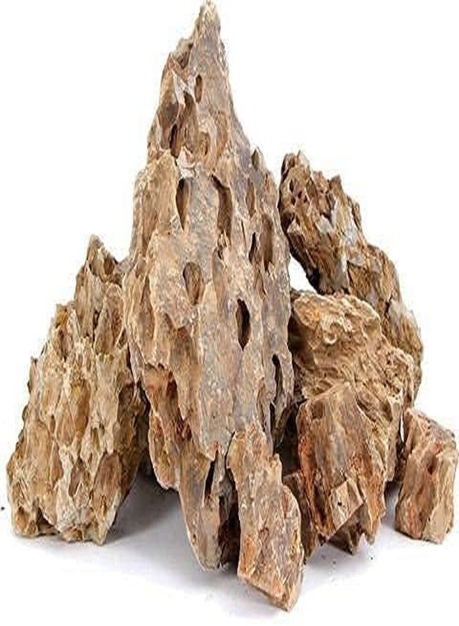 Maalavya Drogon Rock is Unique Aquascaping Stone Rock Decor Tropical Shrimp and Fish Plant Tank 11kg - Image 1